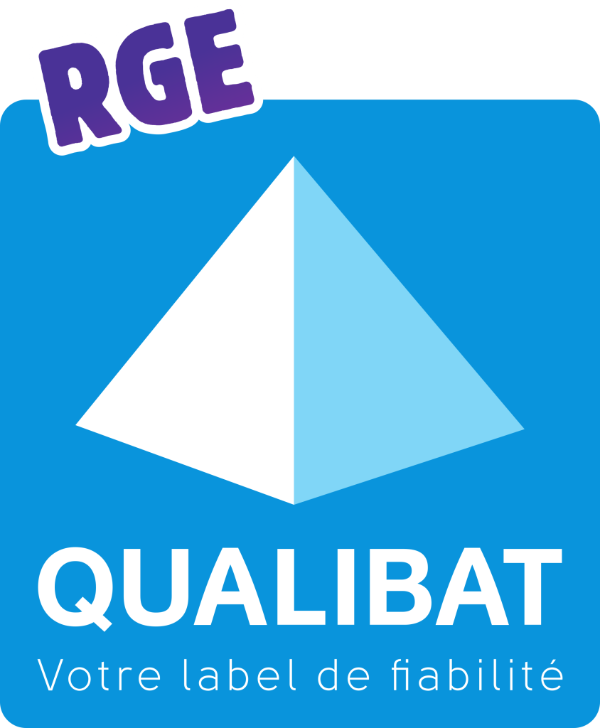 Logo officiel Qualibat RGE — certification qualité du bâtiment